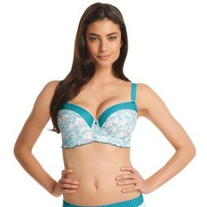Freya Secret Garden Padded Half Cup Bra - 30F - NWT